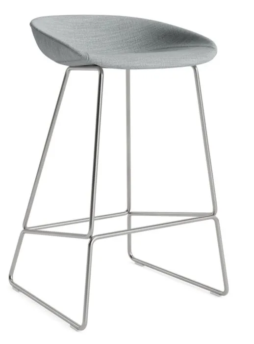 Superprijs HAY AAS 39 barkruk-Remix 123-Zithoogte 65 cm-Roestvrij staal