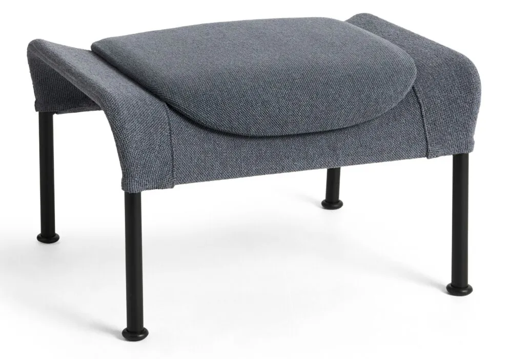 Aanbieding HAY O2 voetenbank-Soft Grey Textile