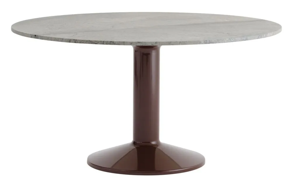 Goedkoop muuto Midst eettafel - marmer-Dark red