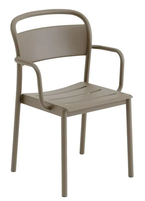 Uitverkoop muuto Linear Steel armstoel-Taupe
