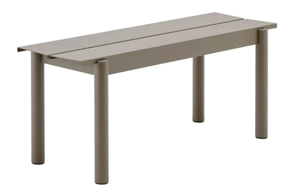Actieprijs muuto Linear eetbank 110-Taupe