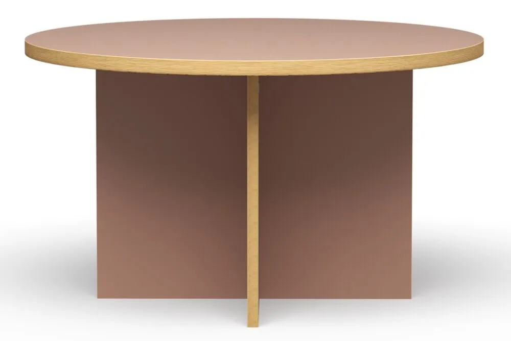 Nu Kopen HK Living Eettafel Rond -Clay