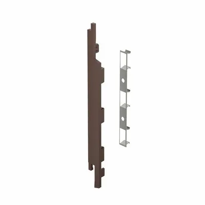 Aanbieding Keralit Eindkap links Bruin eiken (2839) (Sponningdeel 167)