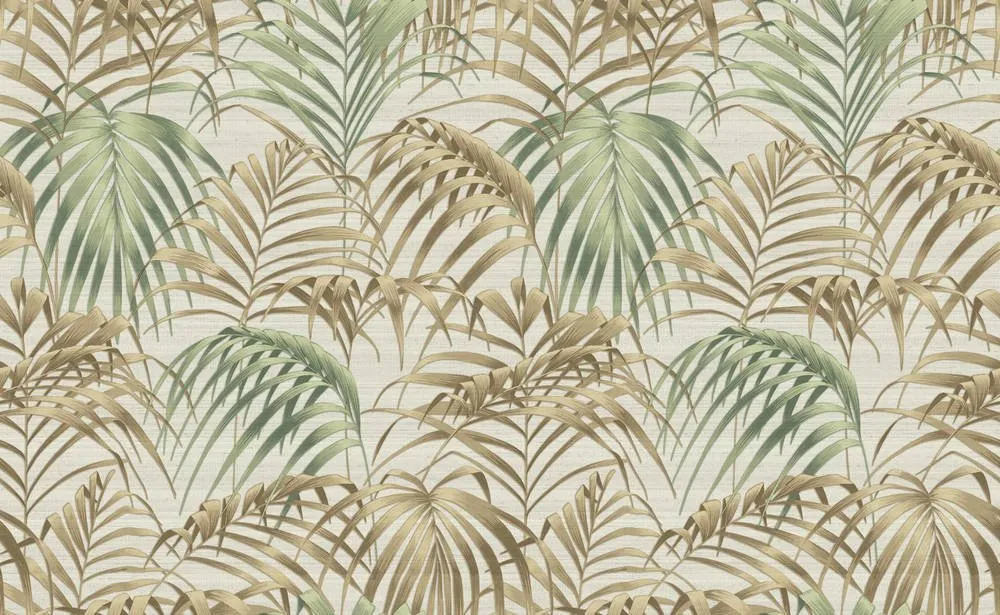 Aanbieding Hookedonwalls JV 602 Jaipur Fern 6813 Behang