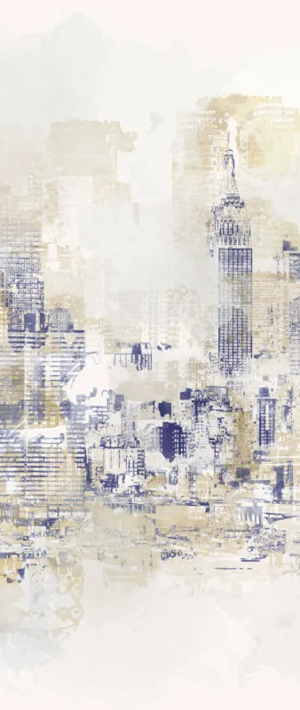 Voordeelprijs Khroma by Masureel Wall Design III DG3CIT1021 Citysight Dawn (S01) Behang