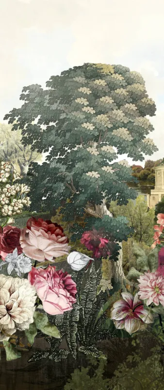 Aanbieding Khroma by Masureel Wall Designs II DGKEN2012 Sissinghurst Claret Behang