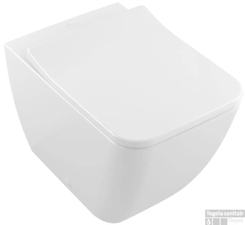 Direct Verzonden Villeroy & Boch Venticello Staande Closet Diepspoel Directflush Back To Wall Wit