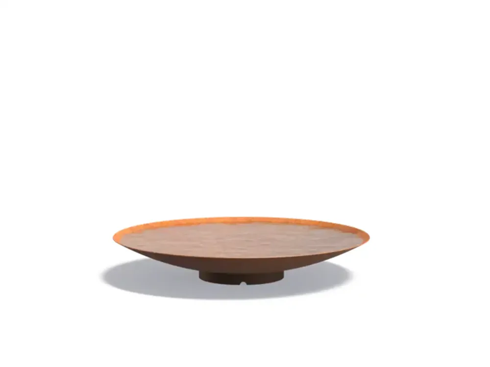 Adezz Waterschaal staal rond 120 x 20 cm - vogel drinkschaal - groot vogelbad Op = Op