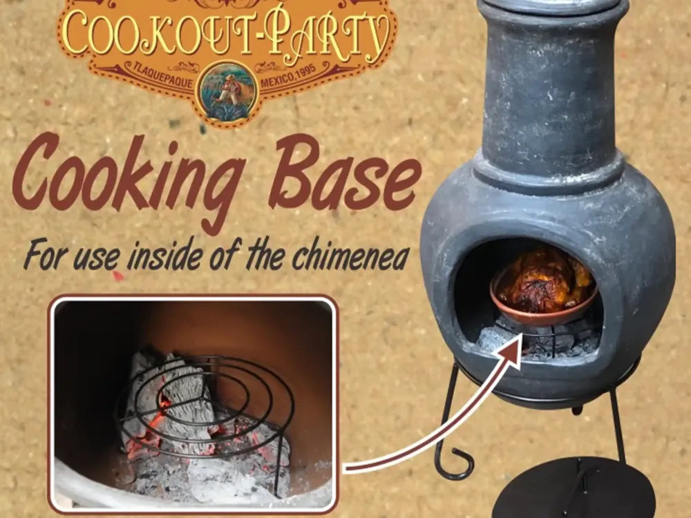 Beperkte Voorraad Sol-y-Yo Chimenea grillrek voor Jumbo terrashaard 115 cm | Mexico Trade