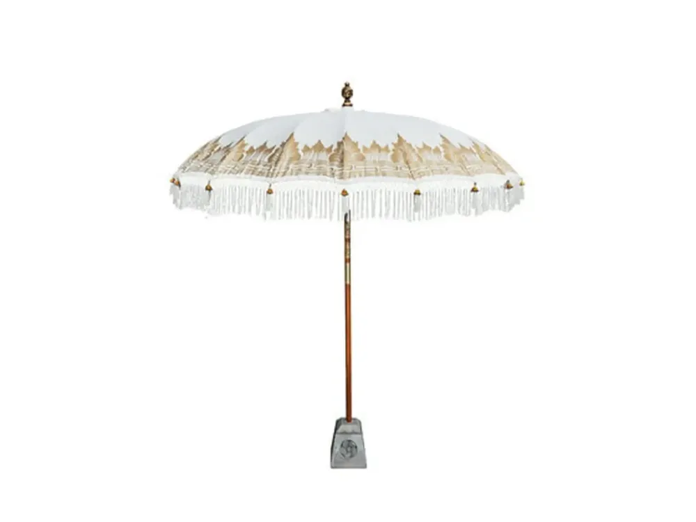Todo Bien - Parasol 300 cm - Volledig gouden beschildering Beperkte Voorraad