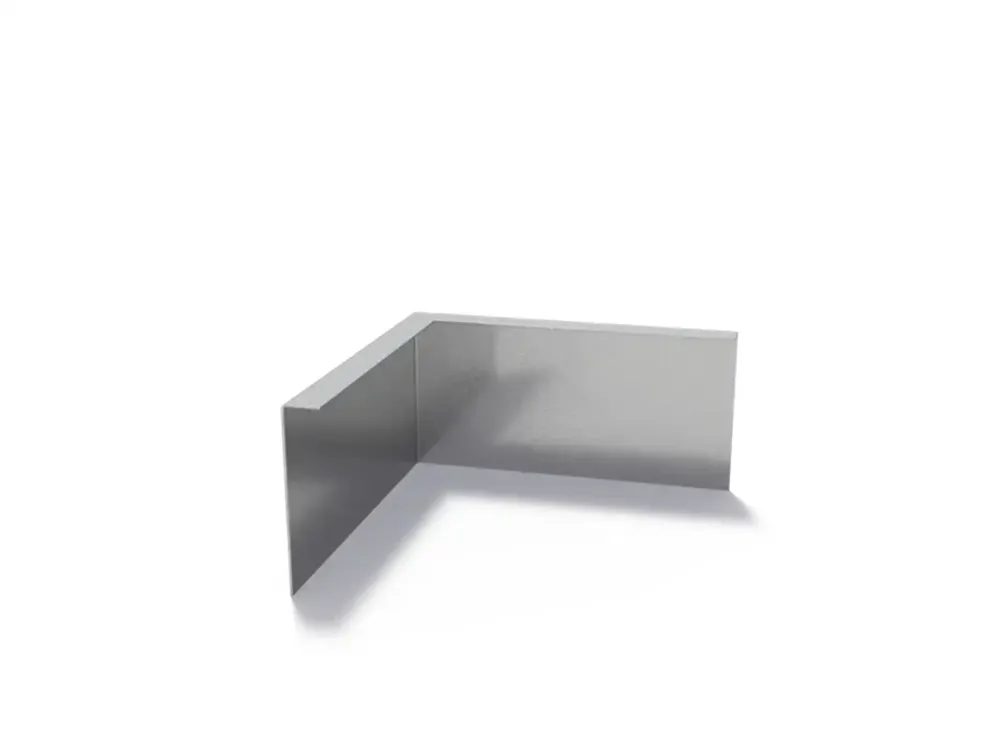 Adezz Kantopsluiting verzinkt staal hoek gezet buiten 30 x 30 x 15 cm - 3 mm Dagaanbieding