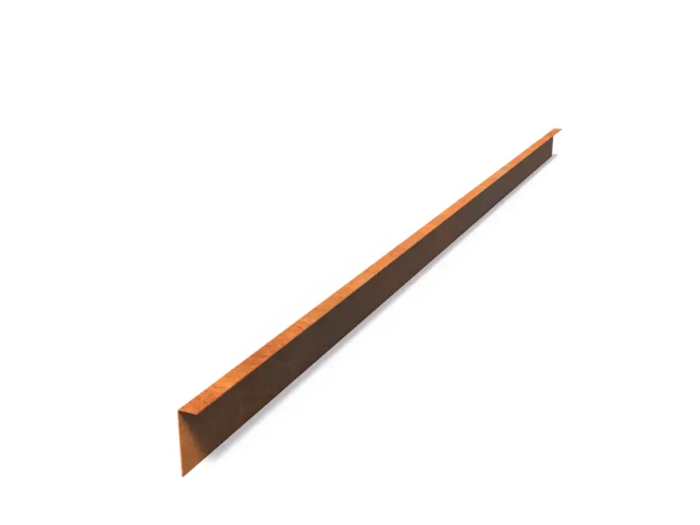Uitverkoop Adezz Kantopsluiting cortenstaal gezet 230 x 0,2 x 10 cm - 5 stuks