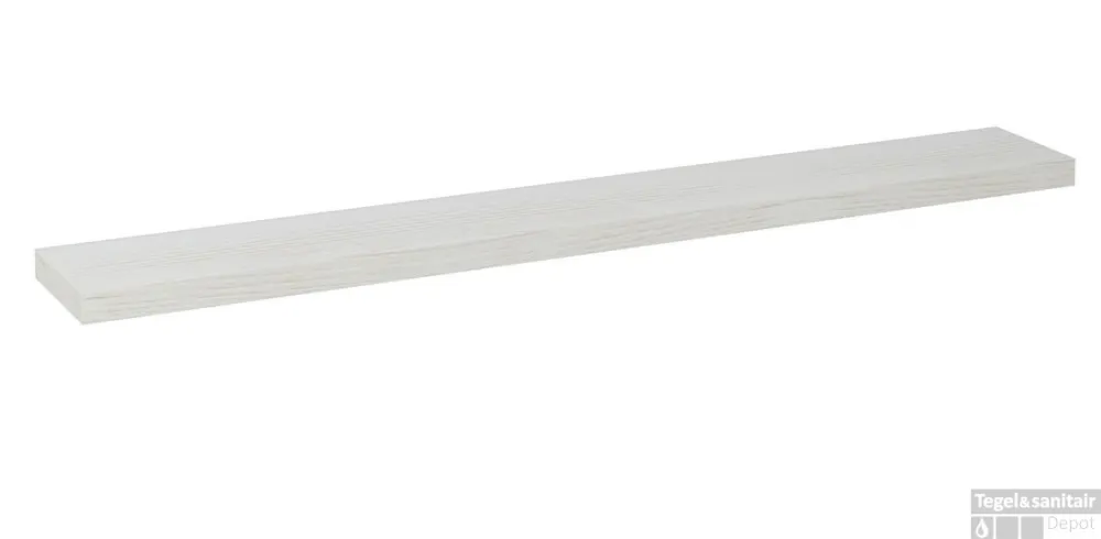 Laatste Versie Wandplanchet Sapho Cross Wit Hout 70x10 cm