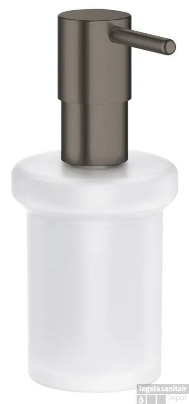 Zeepdispenser GROHE Essentials Hard Graphite Geborsteld Hete Deal