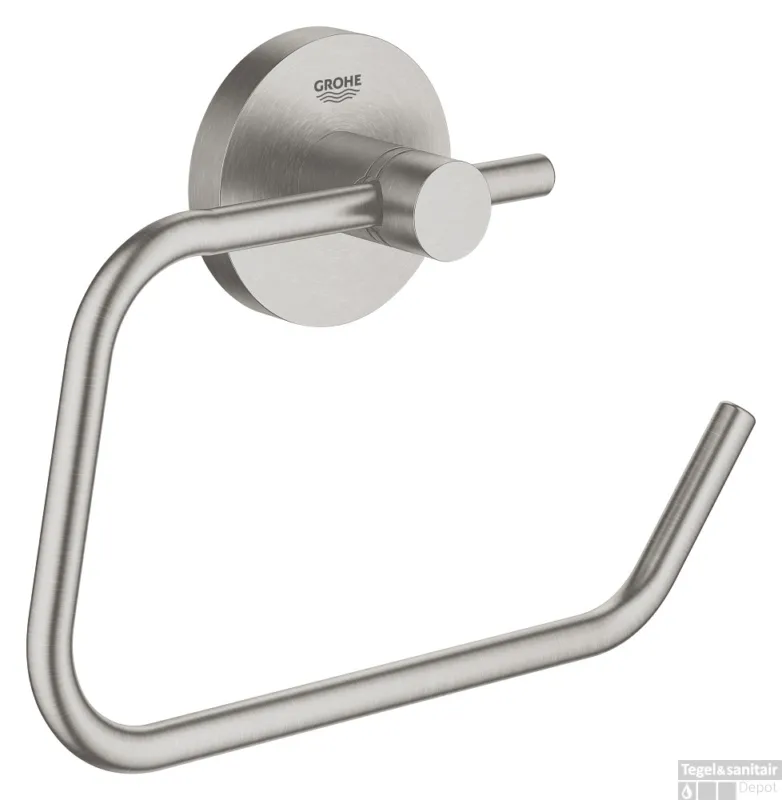 Beste Prijs Toiletrolhouder GROHE Essentials Zonder Deksel