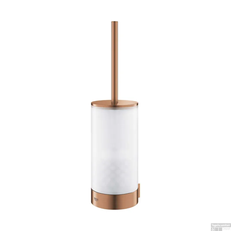 Betaalbaar Toiletborstel GROHE Selection Glas met Wandhouder Warm Sunset Geborsteld
