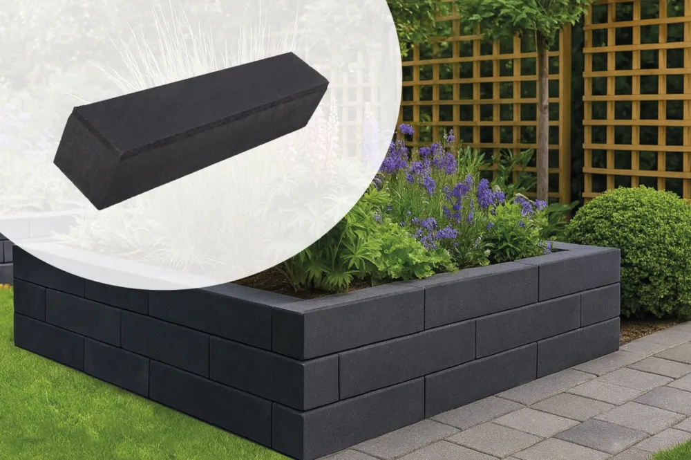 Koop Vandaag Stapelblokken Linia Excellence Strak 12x12x60cm - Met Facet