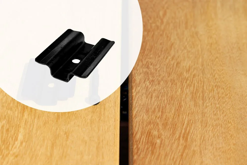 B-fix Clips RVS Zwart voor blinde bevestiging Terrasplanken Doos 100 stuks Beste Prijs