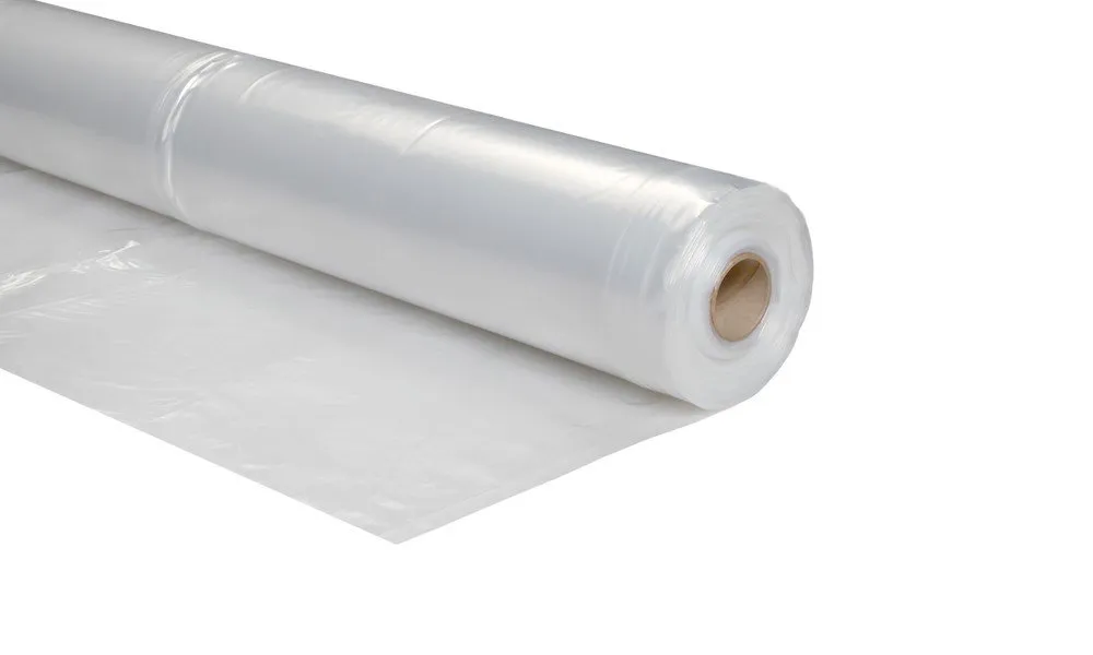Bouwfolie T100 Transparant - Rol 50 meter - 200 cm Premium