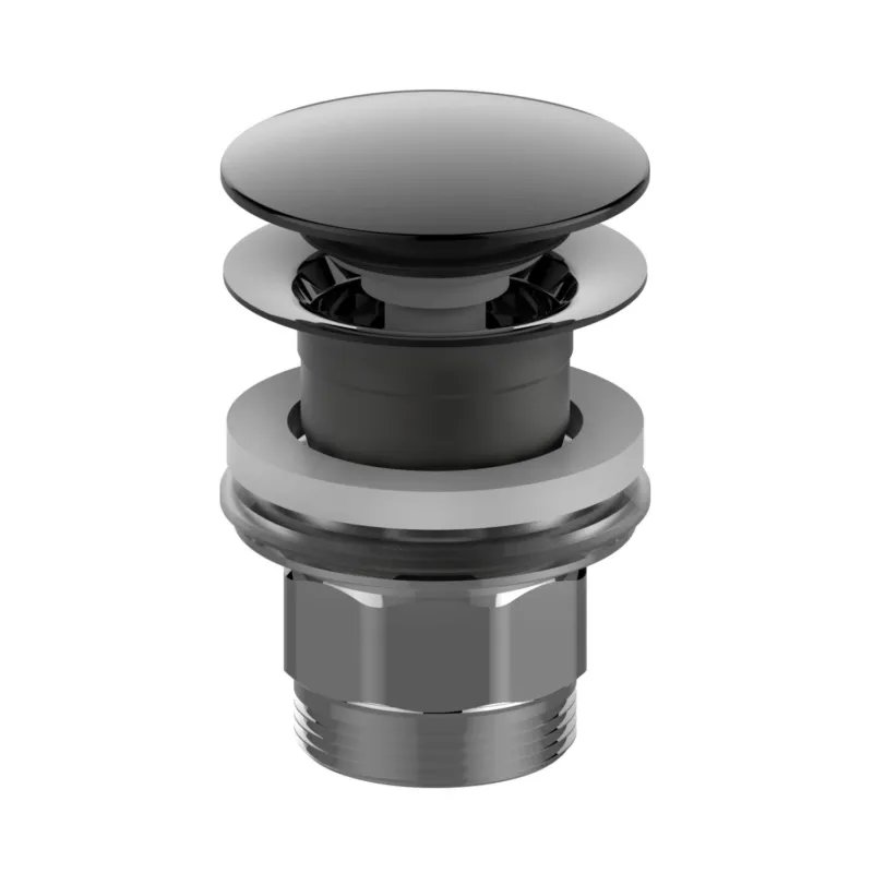 Clickwaste Salenzi Giro Gegalvaniseerd Messing Zwart Chroom ø66 mm Nu Kopen