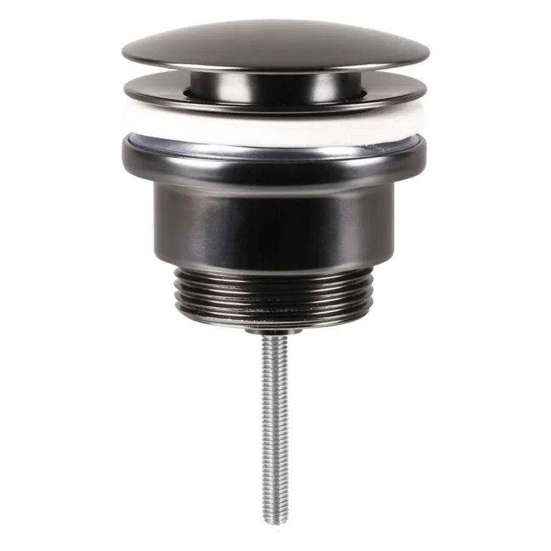 Wastafel Afvoerplug Differnz Pop Up 7 cm Gunmetal Flitsaanbieding