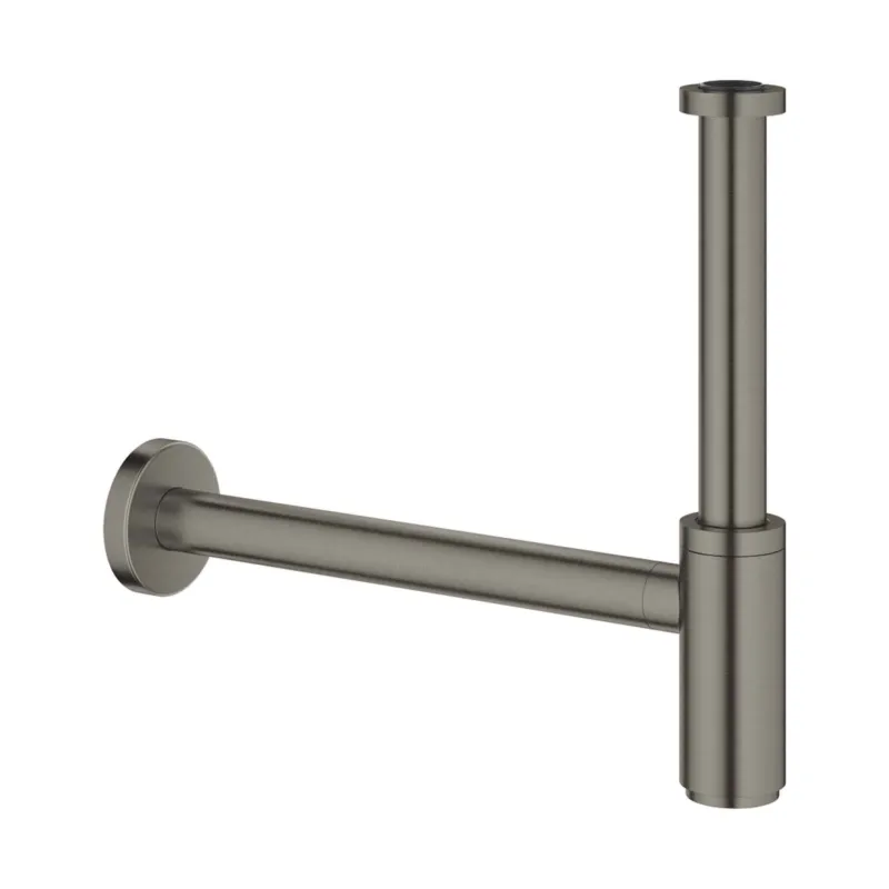 Aanbieding Bekersifon Grohe Others Verstelbaar Hard Graphite Geborsteld