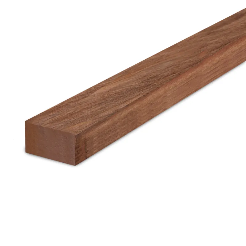 Betaalbaar hardhout - balk Angelim vermelho balk - 43x88 mm - geschaafd - balk voor buiten - angelim vermelho hardhout AD 20-25% - Angelim vermelho balk - 43x88 mm - geschaafd: 350 cm