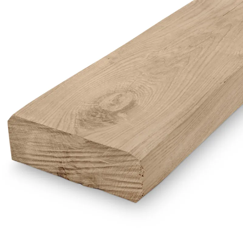 Nieuw eiken - oude balk Oude eiken balk - 90x190 mm - rustiek geschaafde kanten - balk voor buiten - verouderd eikenhout AD 20-25% - Oude eiken balk - 90x190 mm - rustiek geschaafde kanten: 300 cm