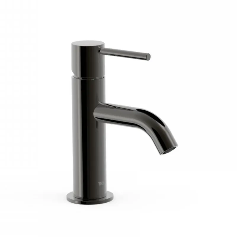 Wastafelmengkraan Tres Study Exclusive 17,5 cm Hendel Rond Metallic Zwart Lage Kosten