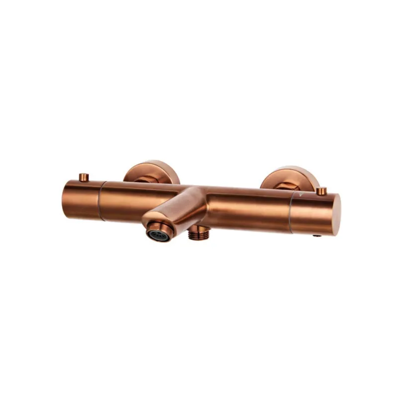 Actieprijs Thermostatische Badmengkraan Sanilux Peralta Opbouw Rond Brons
