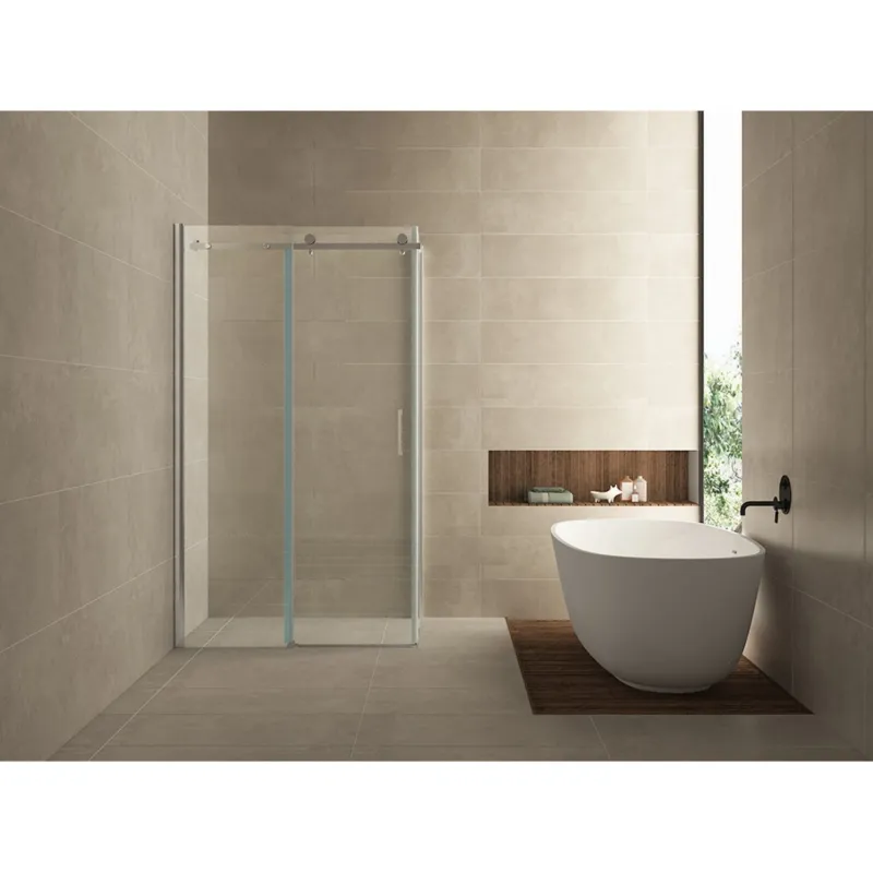 Wiesbaden douchedeur + zijwand 1200x900x2000 chr.8mm NANO Favoriet