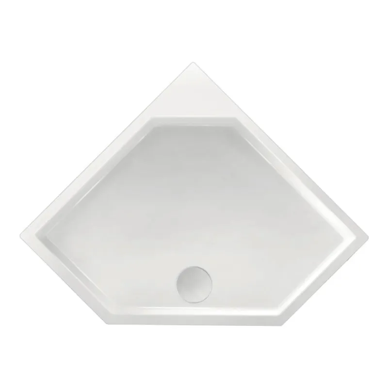 Douchebak Marshall Vijfhoek 100X100X4 Cm Flitsaanbieding