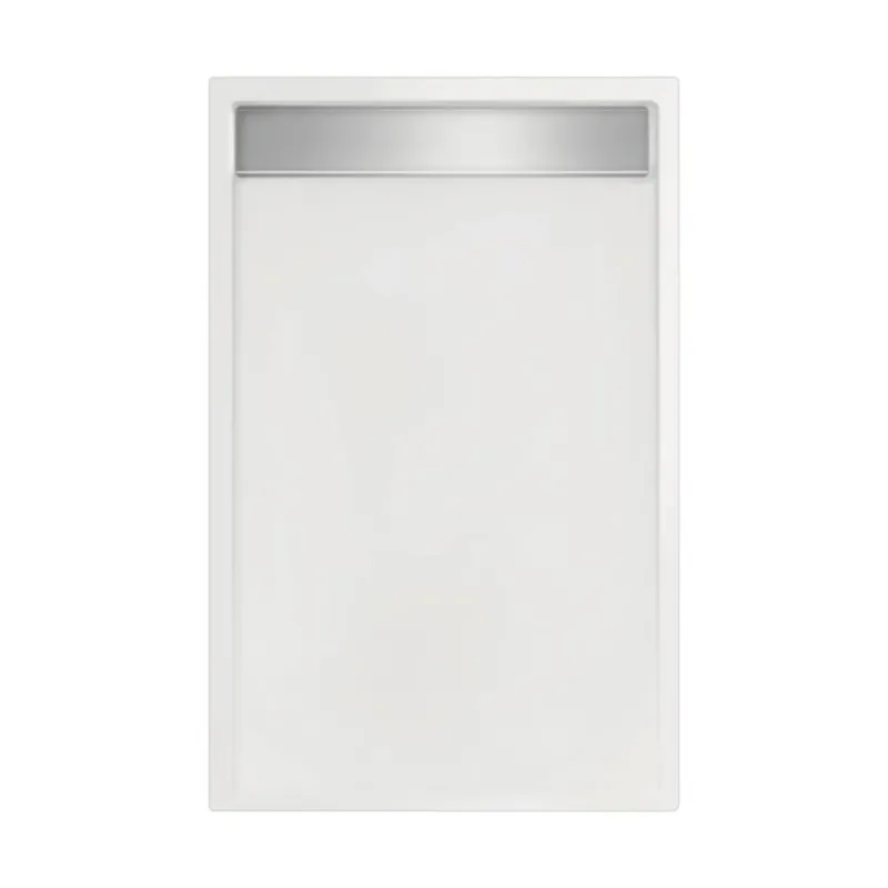 Hete Deal Douchebak Easy Tray 110X90X5 Cm Wit Mat Of Glans