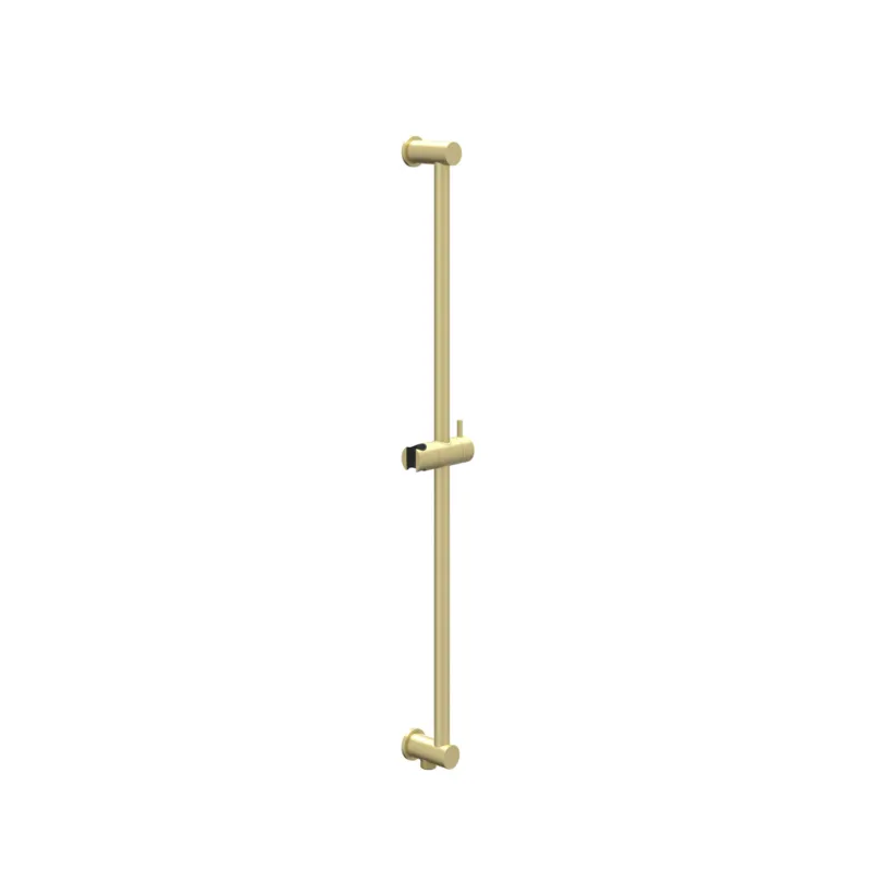 Actieprijs Glijstang IVY 80 cm Met Geintegreerde Wateruitlaat Geborsteld Mat Goud PVD