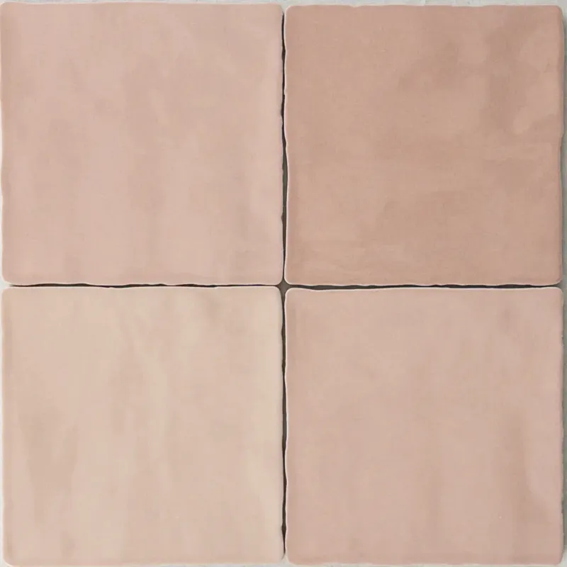 Populair By Goof Moos mozaïek 13x13cm roze