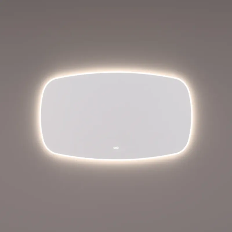 Fabrieksprijs Hipp Design 19000 deens ovale spiegel 120x70cm met LED verlichting en verwarming