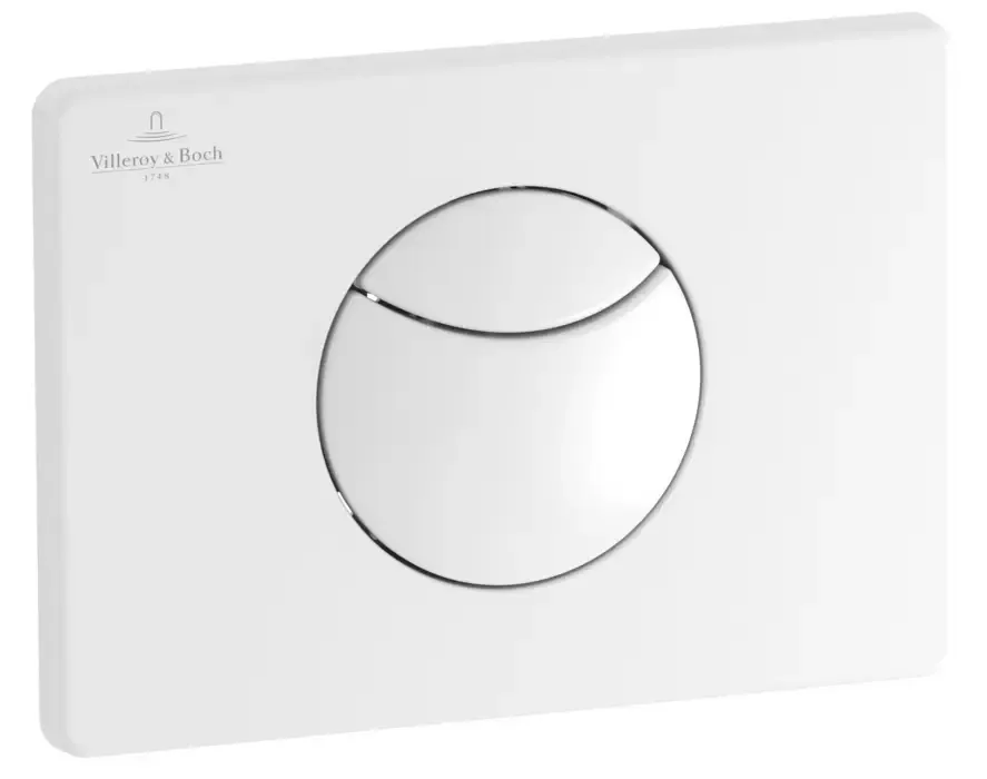 Bestel Nu Villeroy & Boch ViConnect bedieningsplaat 100S wit glans