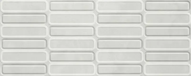 Premium Jabo Alure wandtegel grijs ovaal decor 30x75cm gerectificeerd