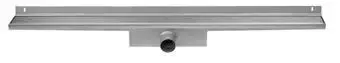 Easy Drain Compact 50 Wall Zero douchegoot enkele plaat 6x90cm m. zijuitloop RVS Betrouwbaar