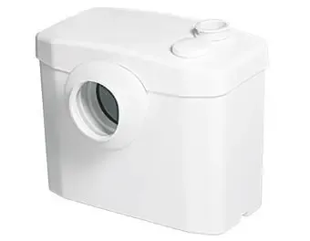 Sanibroyeur X2 fecaliënvermaler X2 Silence voor WC 330x163x263mm inlaatzijde 1xDN100 wit Rechtstreeks Van De Fabrikant