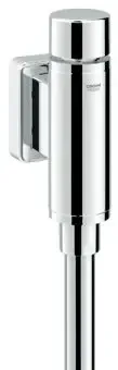 Laatste Kans Grohe Rondo urinoirspoeler 1/2" m stopkraan, spoelpijp en verbinder vandaalremmend chroom