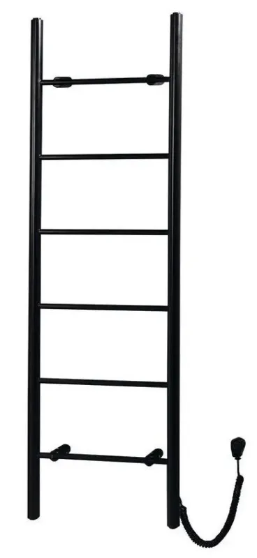 Koopje Sapho Karbo elektrische radiator mat zwart 50x160cm 120Watt