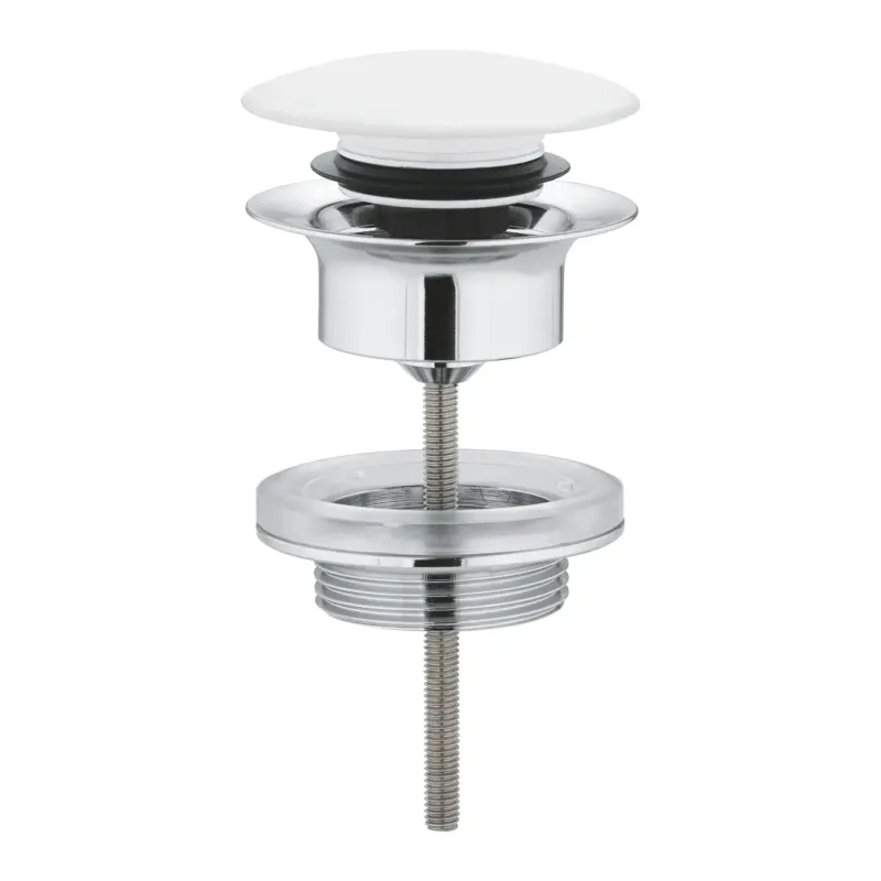 Grohe clickwaste wit Premium