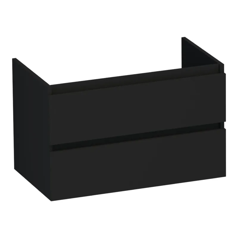 Sanituba Solution onderkast 80cm mat zwart Aanbieding