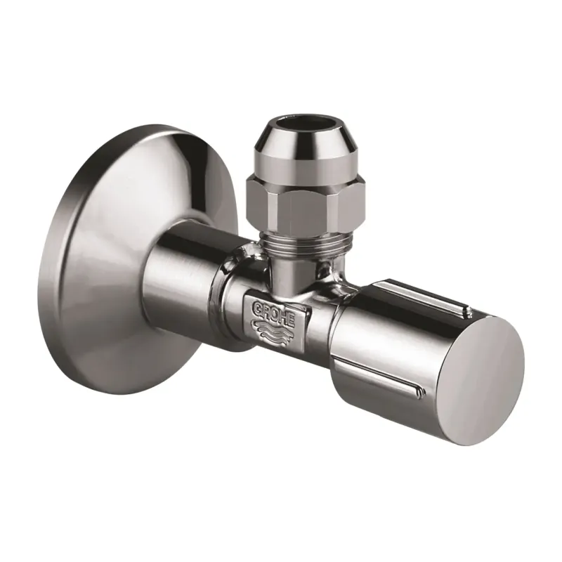 Voordeelprijs Grohe hoekstopkraan 1/2‘‘x3/8‘‘ hard graphite