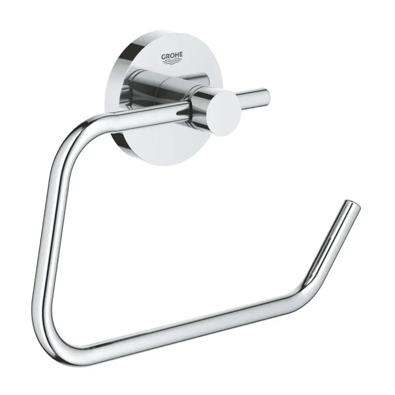 Grohe Essentials toiletrolhouder zonder klep chroom Exclusieve Aanbieding