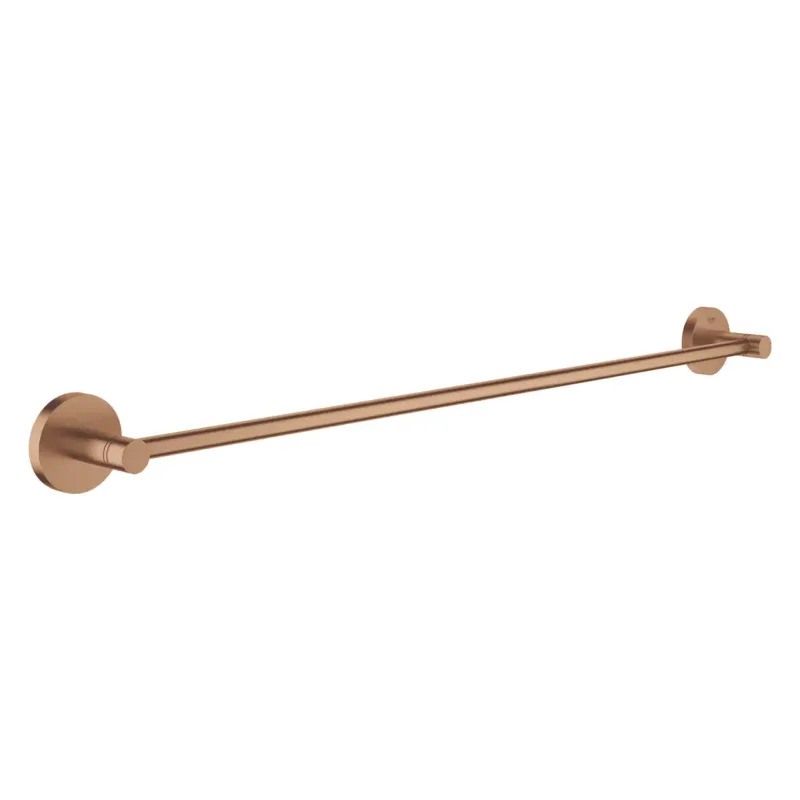 Aanbieding Grohe Essentials handdoekhouder 60cm brushed warm sunset