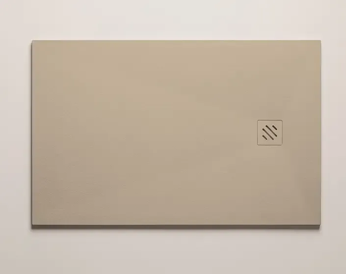 Finale Uitverkoop Resigres Zero douchebak 180x75cm beige composiet