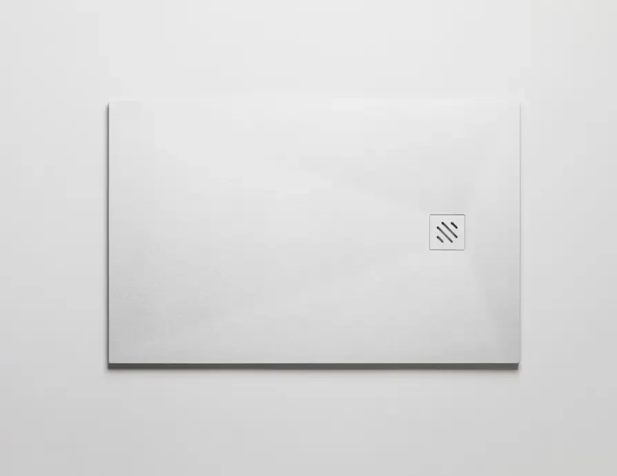 Voordeelprijs Resigres Zero douchebak 100x80cm wit mat composiet
