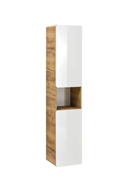 Comad Aruba White 800 FSC kolomkast 170x35cm eiken/wit Populair